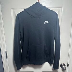 Women’s Nike Black Funnel Neck Hoodie, size Medium